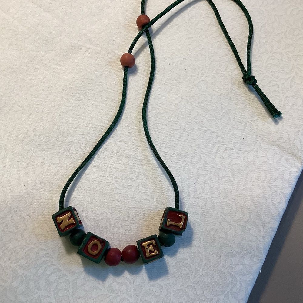 NOEL Christmas Necklace